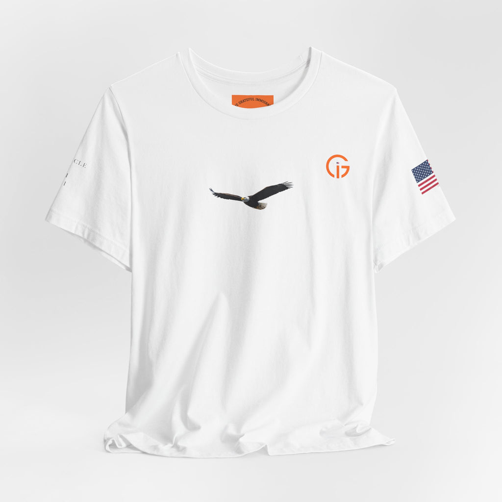 Live Grateful Tee — Minimalist Inspirational Short Sleeve Shirt