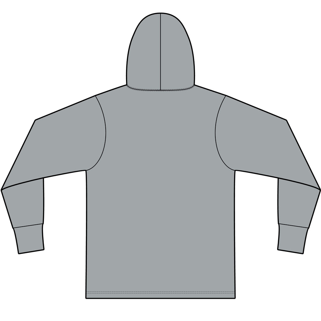 Unisex Cotton Long Sleeve Hooded Spine Not Knees T-Shirt