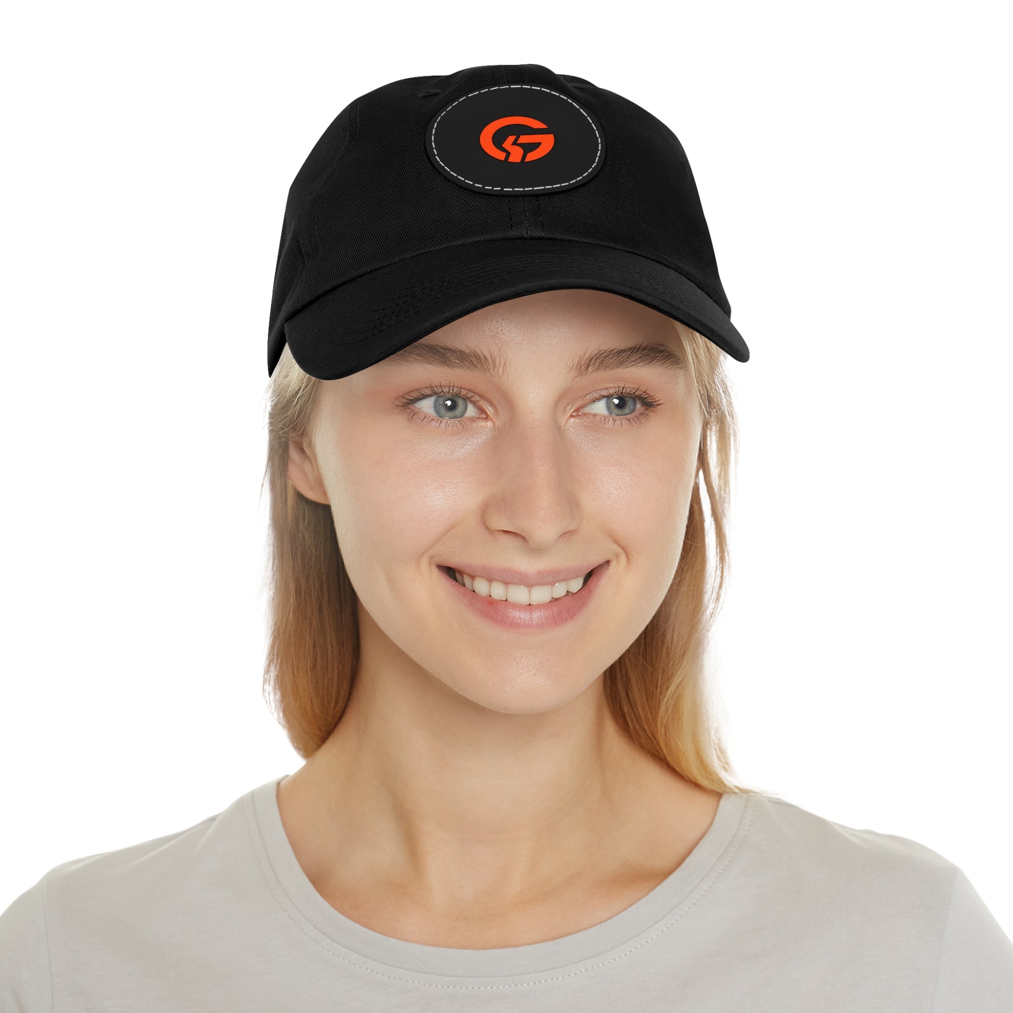 Grateful Logo — Minimal Orange Logo Baseball Cap
