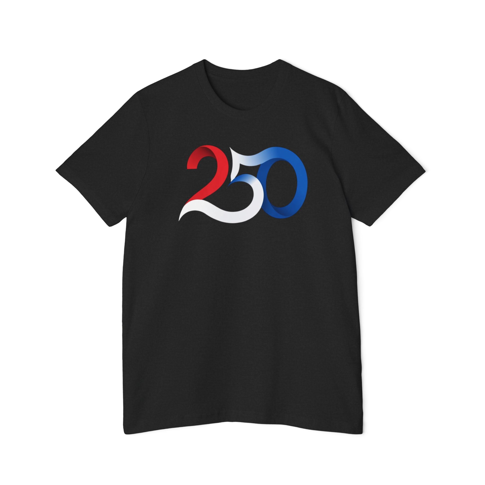 Patriotic '250' Graphic Tee — Live Grateful Back Print