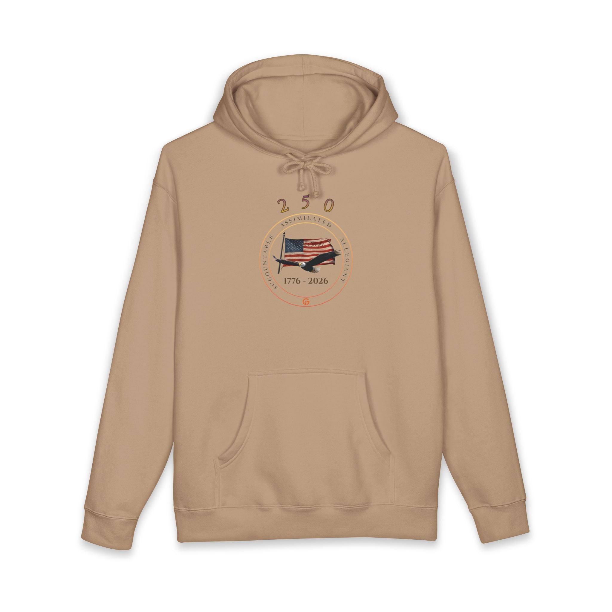 250 Grateful Years  Heavy Premium American Grateful Hoodie