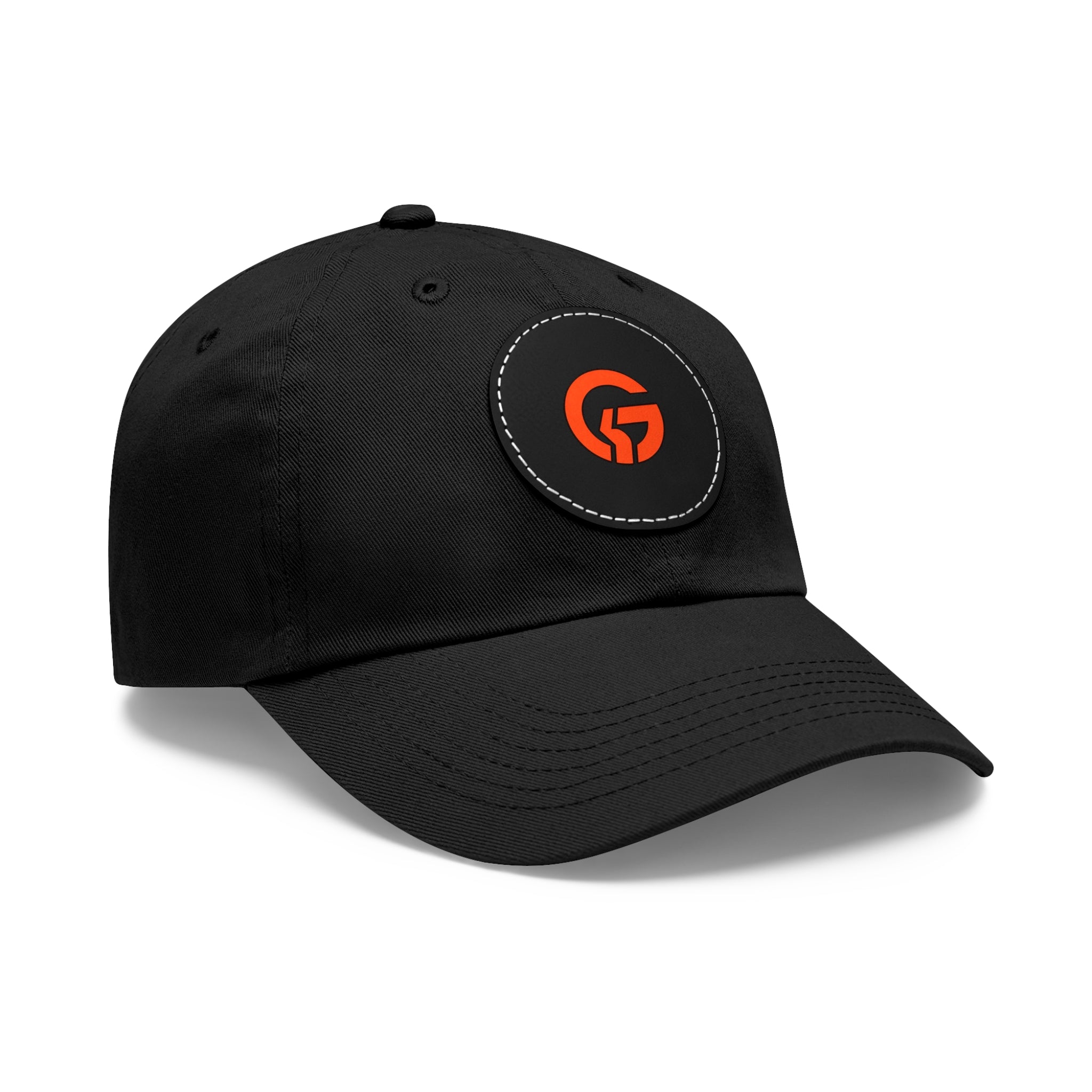 Grateful Logo — Minimal Orange Logo Baseball Cap