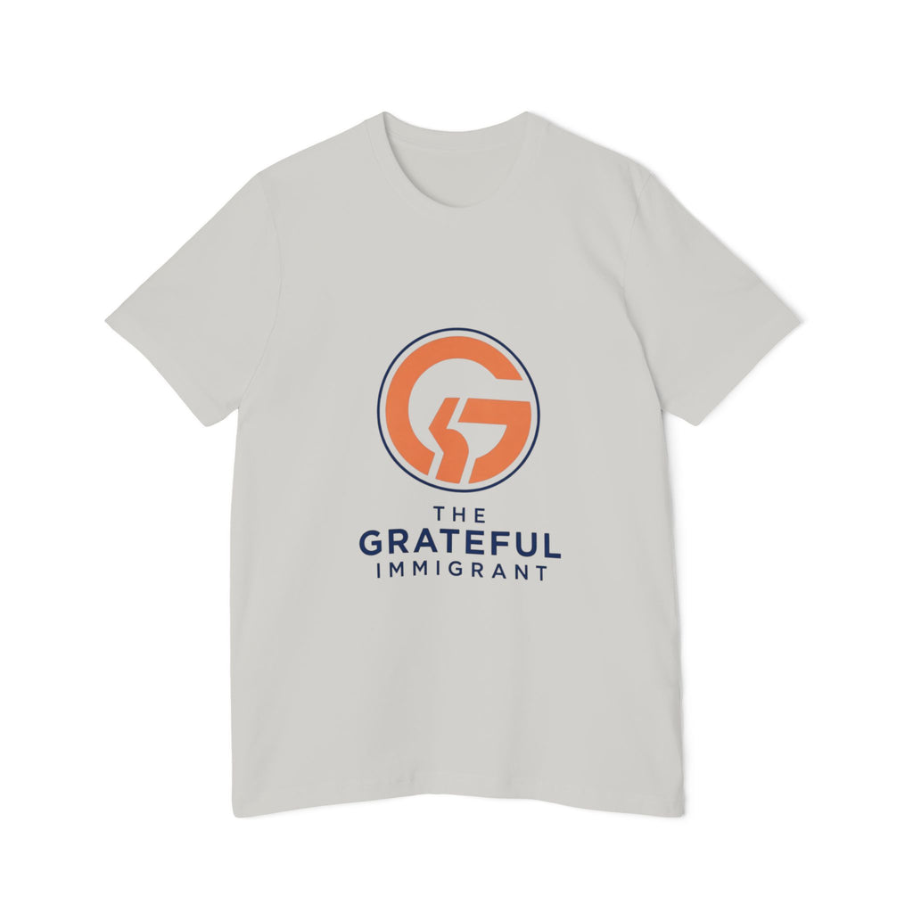 Grateful Immigrant Logo T-Shirt — “Live Grateful” Graphic Tee