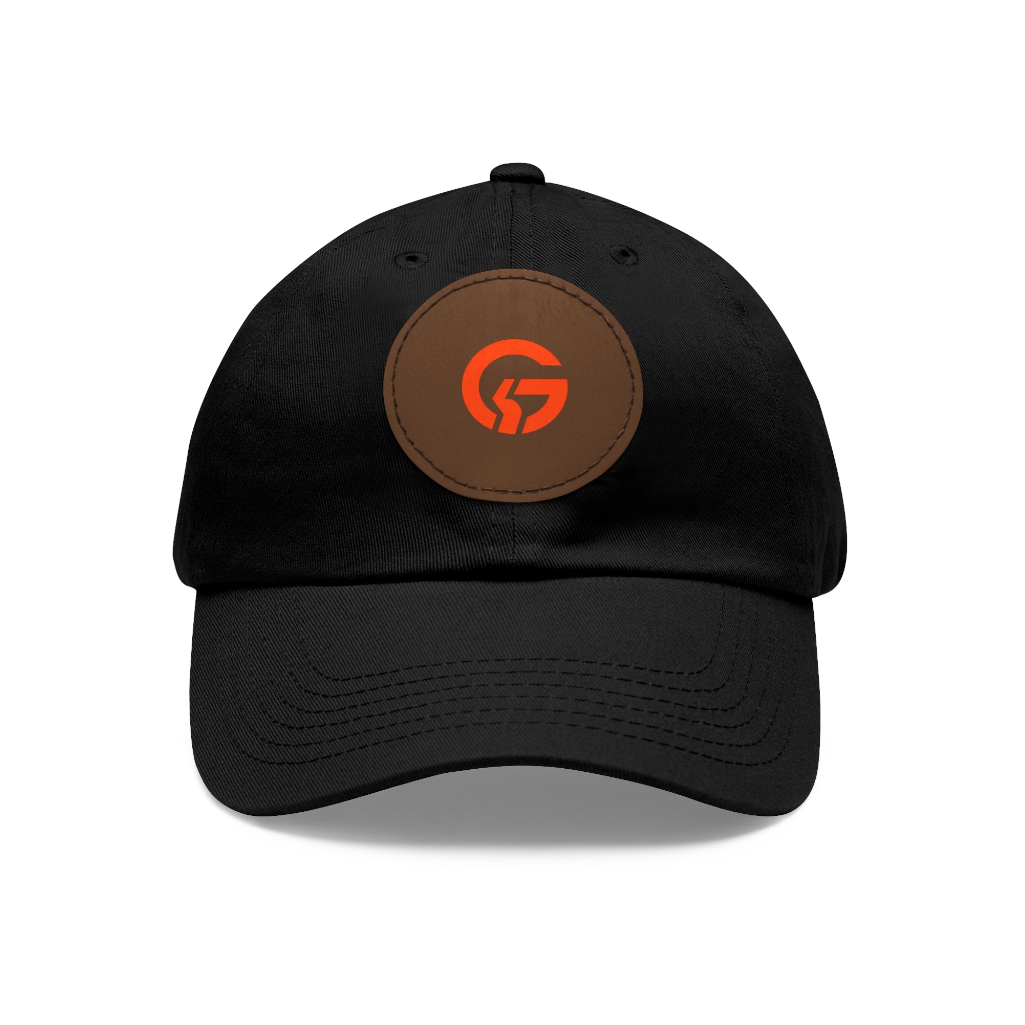 Grateful Logo — Minimal Orange Logo Baseball Cap