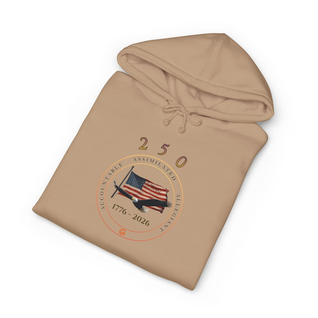 250 Grateful Years  Heavy Premium American Grateful Hoodie