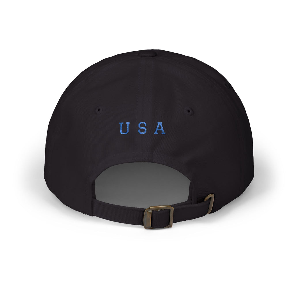 Grateful Logo - Minimal Red G Logo Hat with 'USA' Embroidery