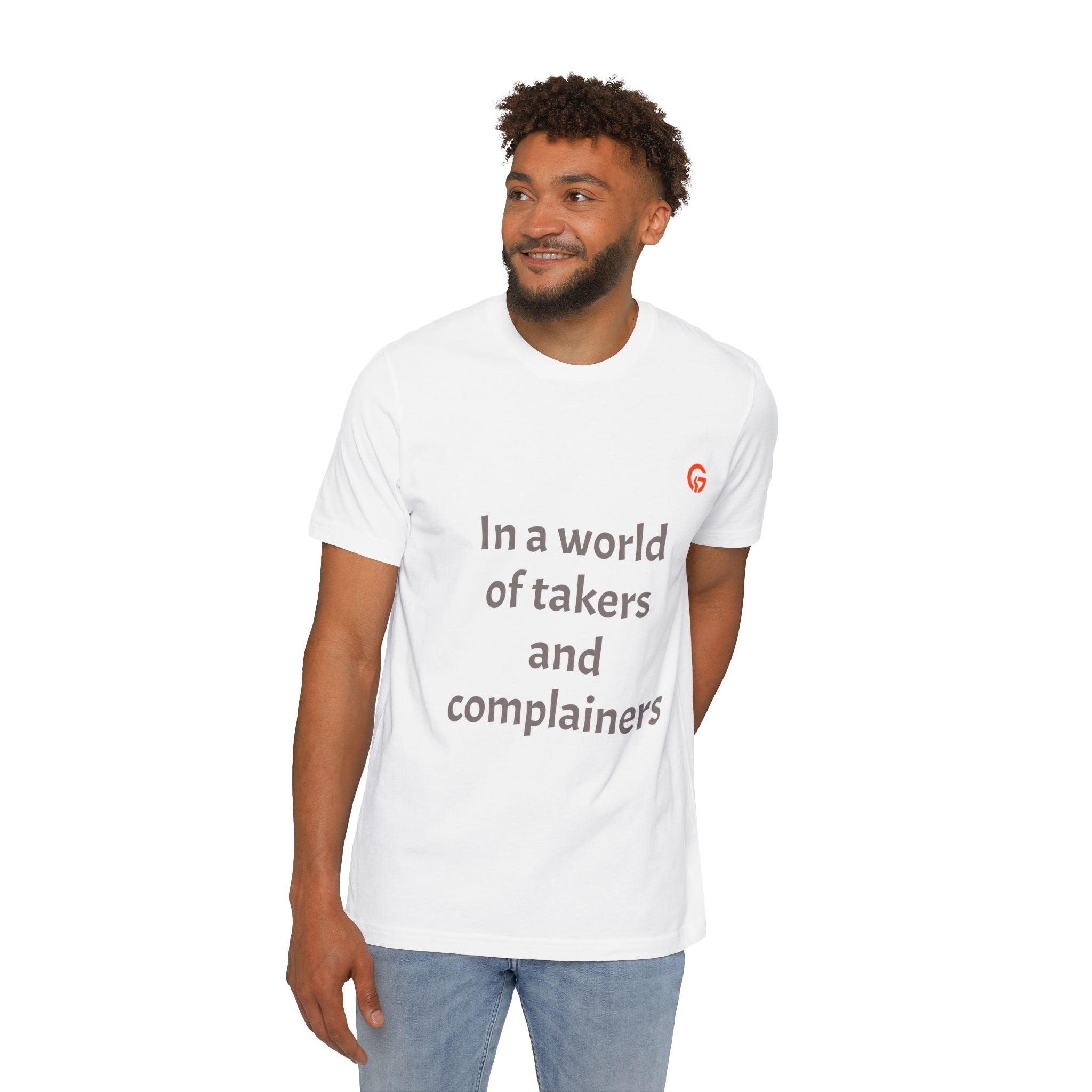Gratitude Is Rebellion T-Shirt — "In a world of takers and complainers" Inspirational Tee