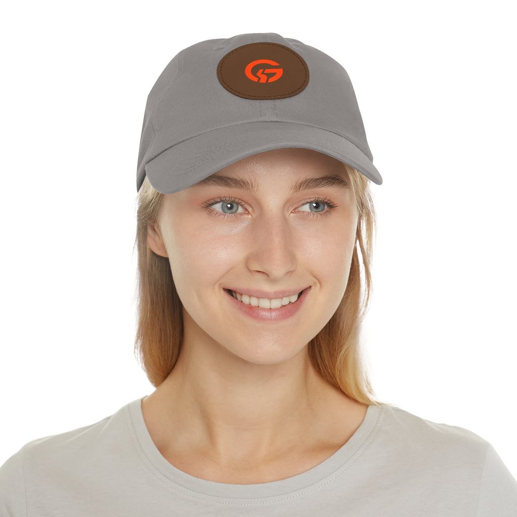 Grateful Logo — Minimal Orange Logo Baseball Cap
