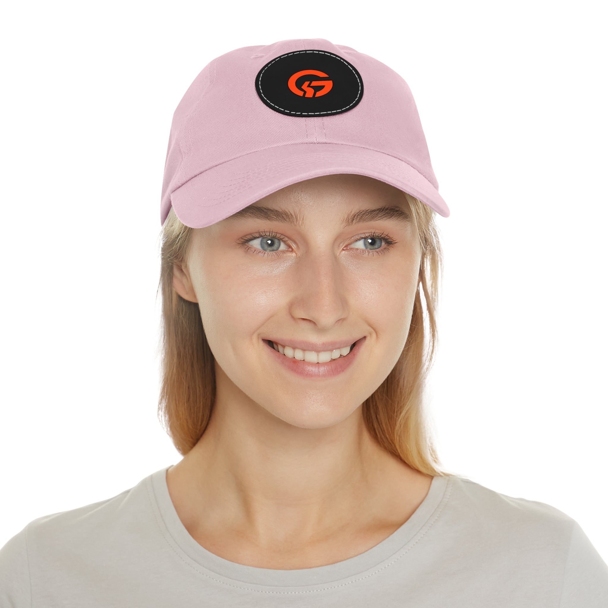 Grateful Logo — Minimal Orange Logo Baseball Cap