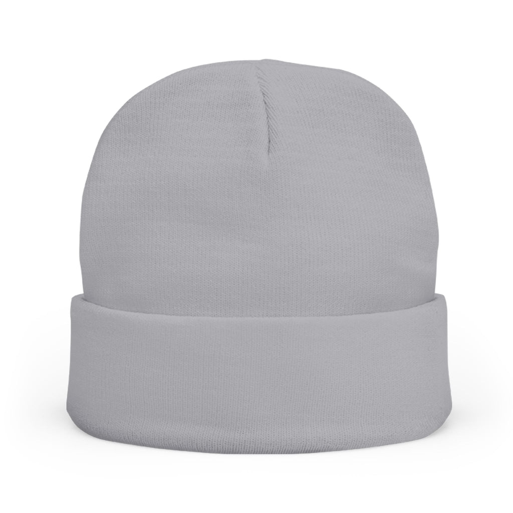 Live Grateful Embroidered Beanie — Cozy Knit Hat with Positive Message