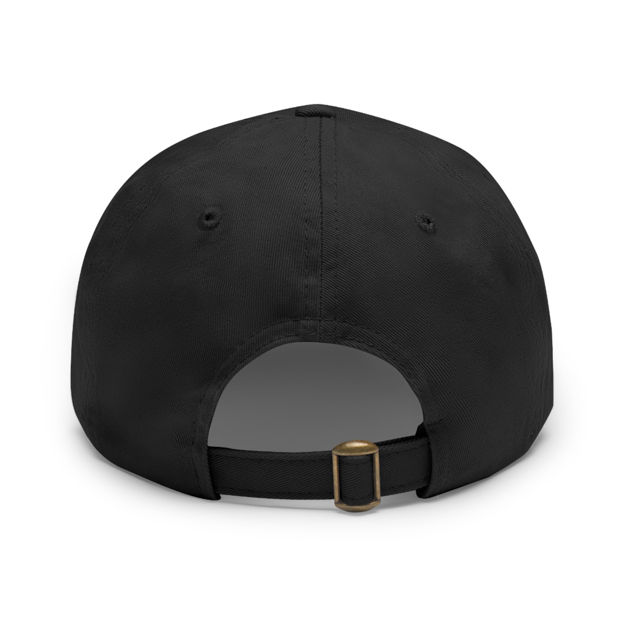 Live Grateful Leather Patch Hat — Casual Unisex Cotton Baseball Cap