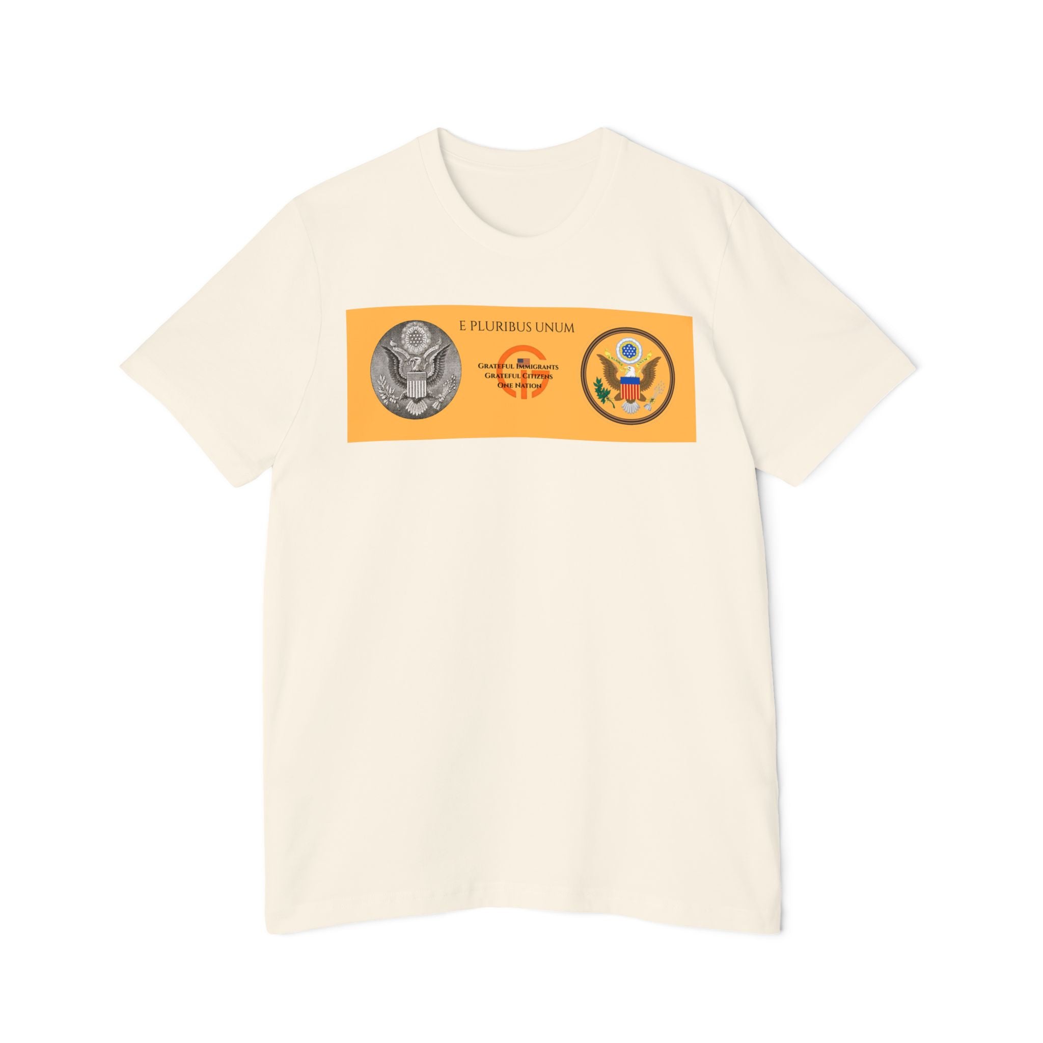Patriotic Military Emblems T-Shirt — "Live Grateful" USA-Made Tee