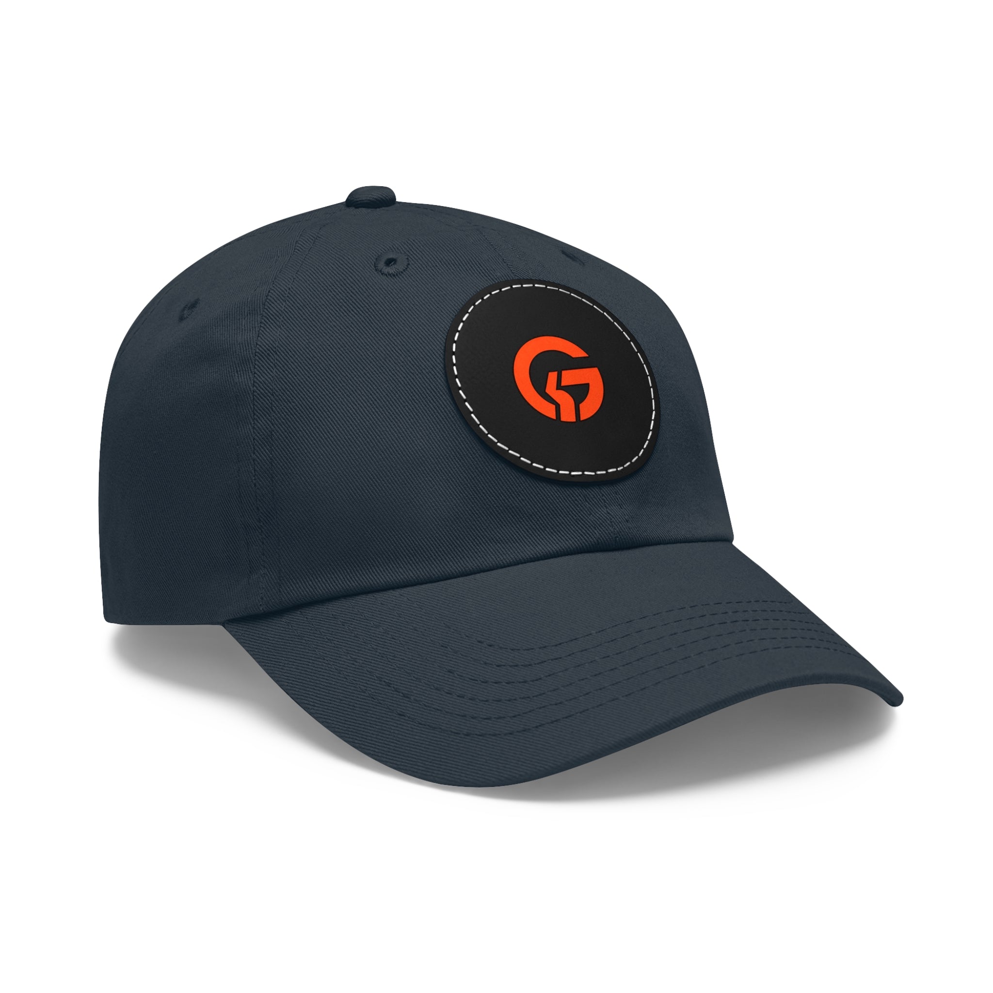 Grateful Logo — Minimal Orange Logo Baseball Cap