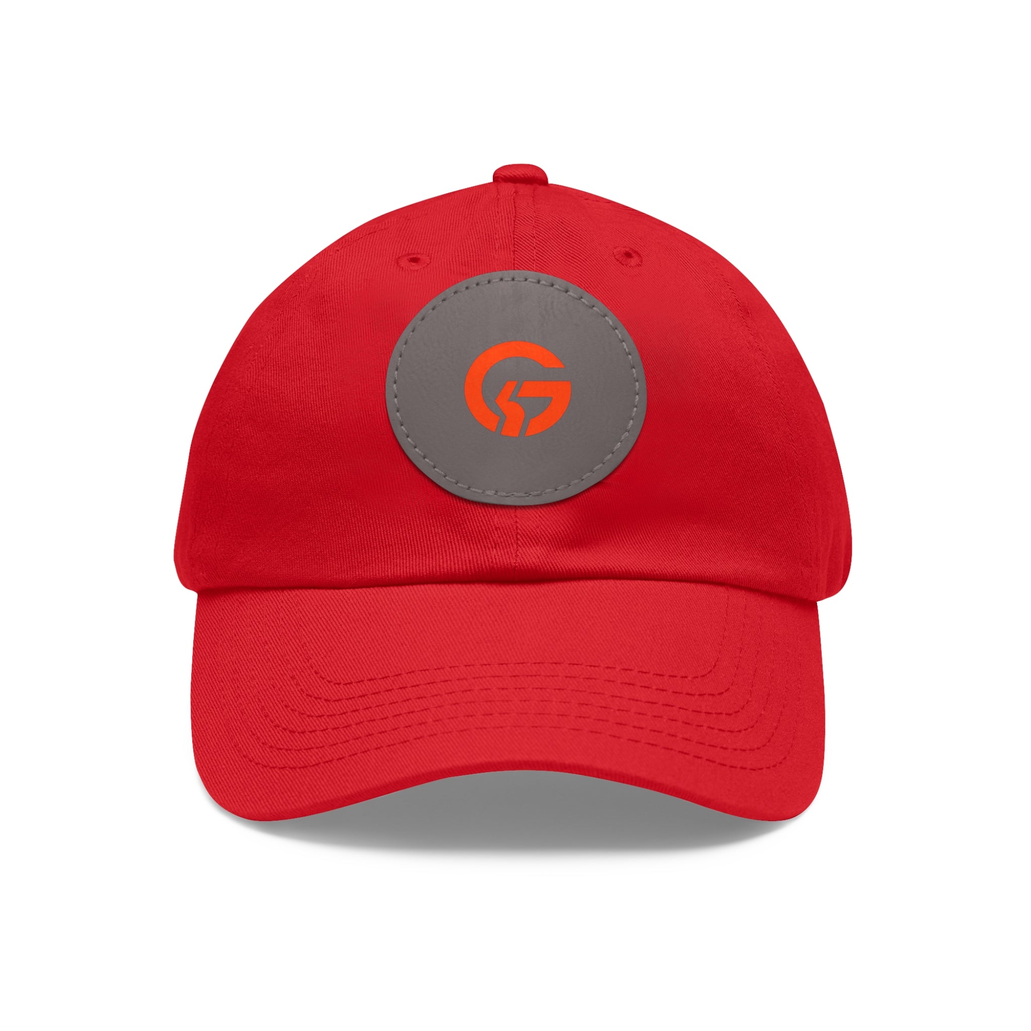 Grateful Logo — Minimal Orange Logo Baseball Cap