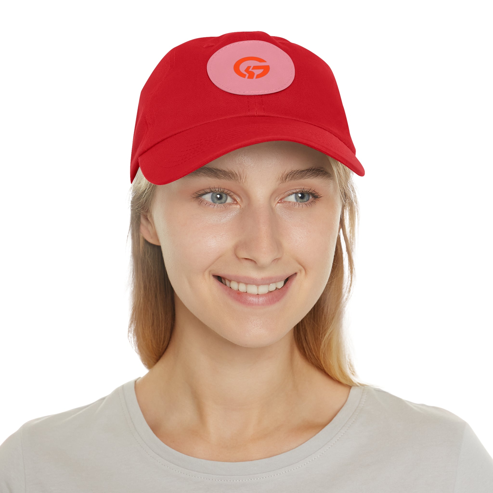Grateful Logo — Minimal Orange Logo Baseball Cap