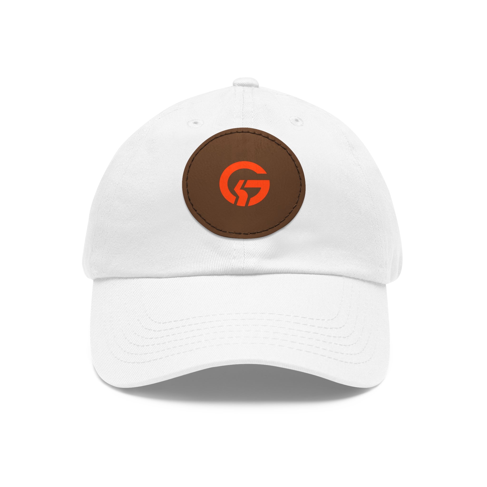 Grateful Logo — Minimal Orange Logo Baseball Cap