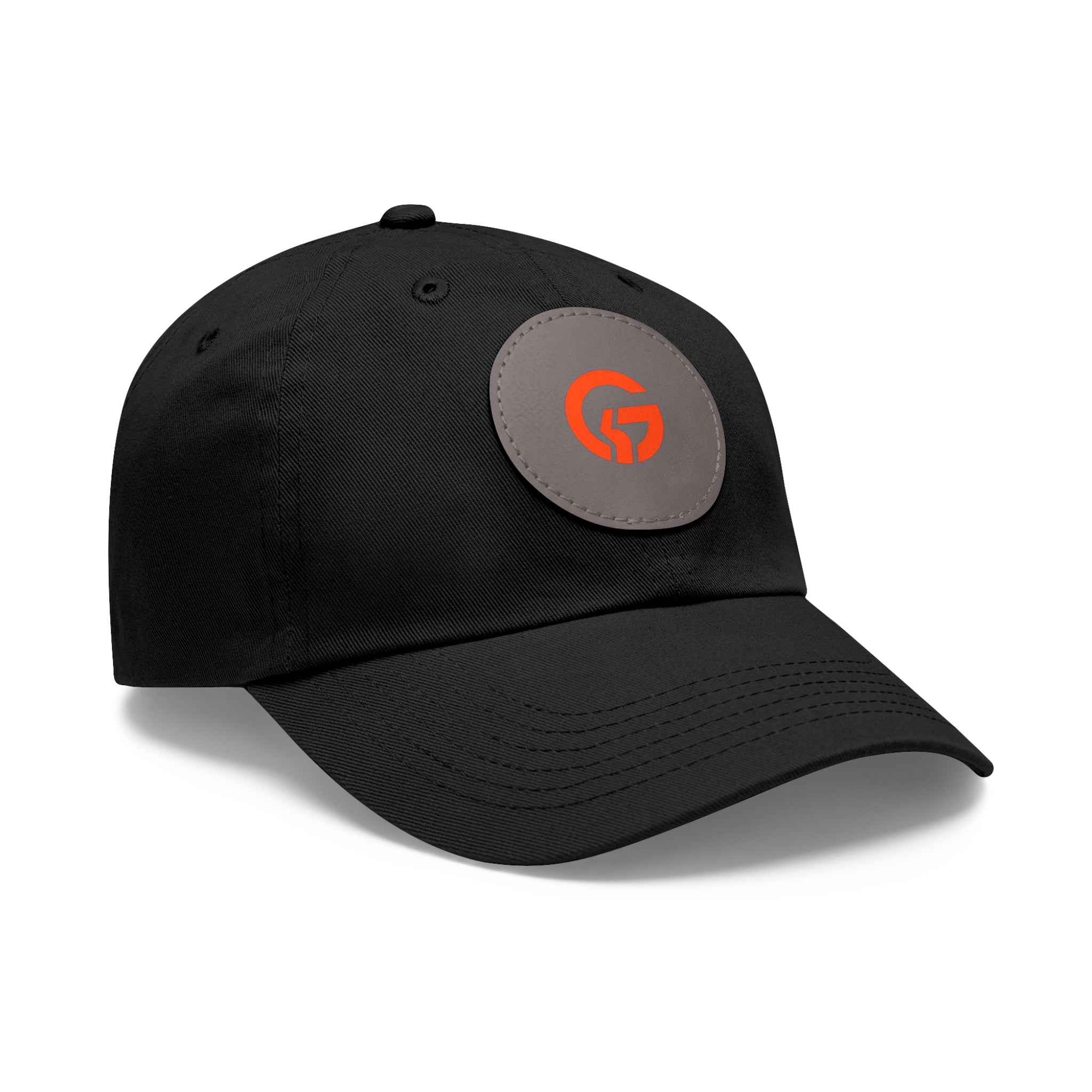 Grateful Logo — Minimal Orange Logo Baseball Cap