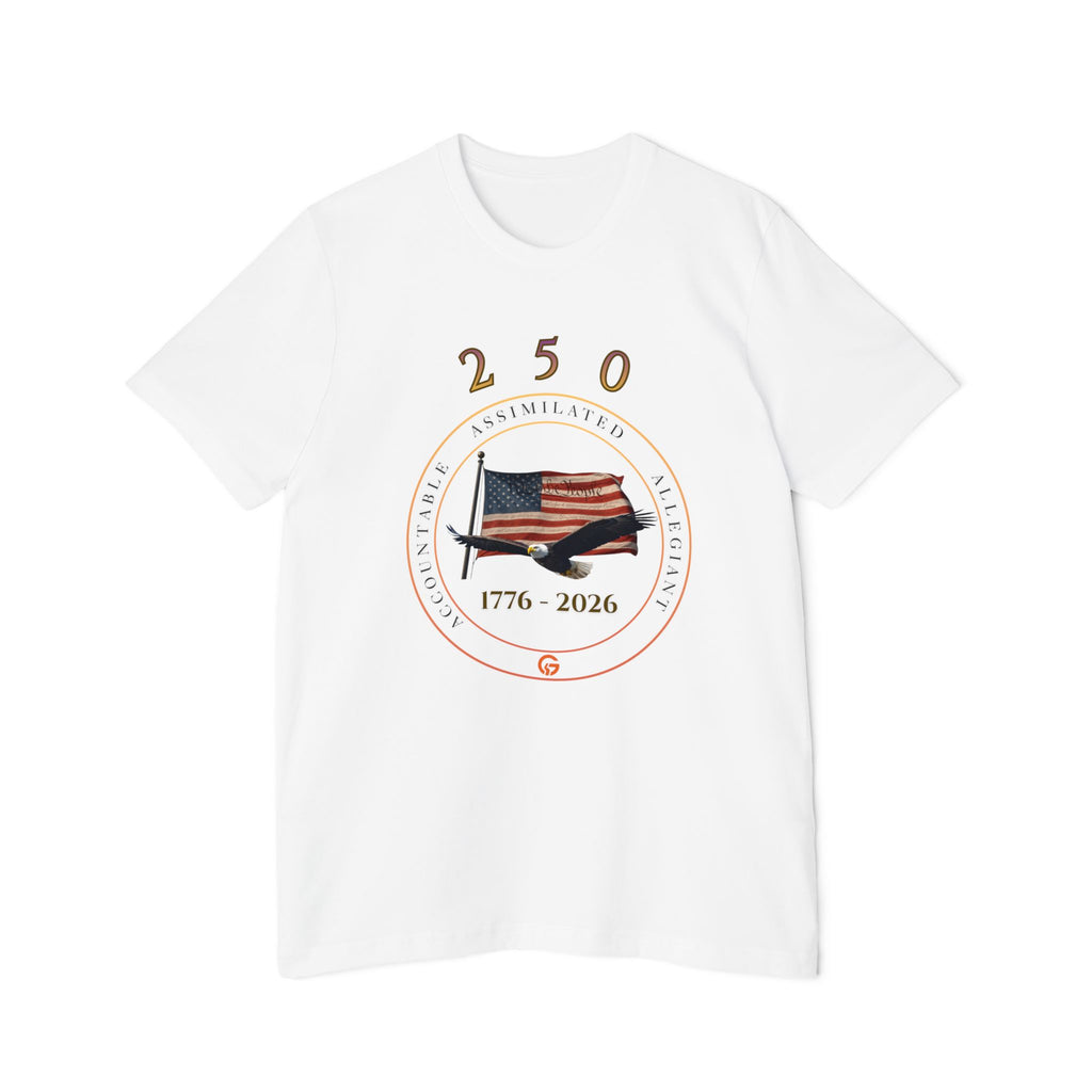 250 Grateful Years -  "Live Grateful" USA 1776–2026 Commemorative Tee