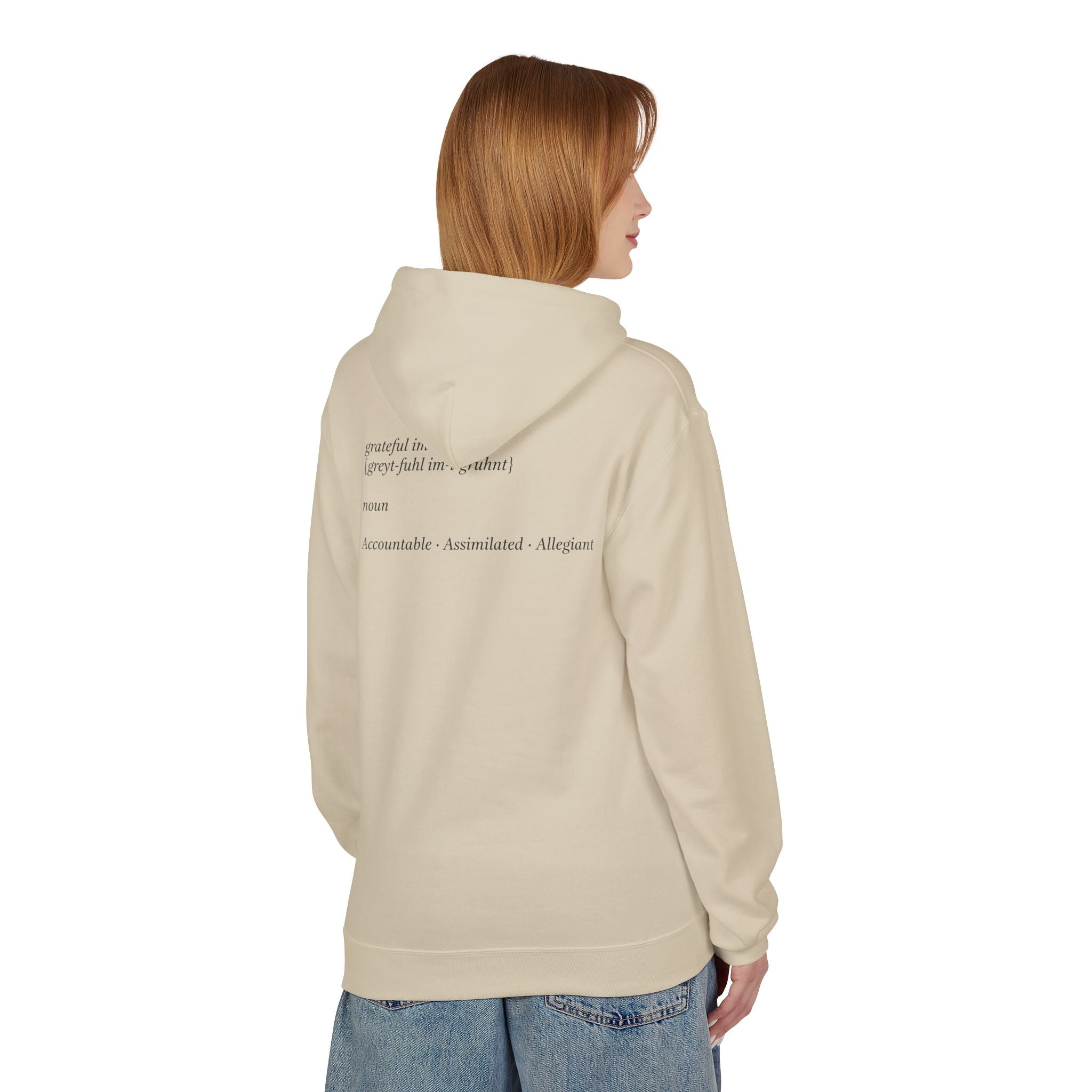 Hoodie — American Gratitude Graphic Pullover