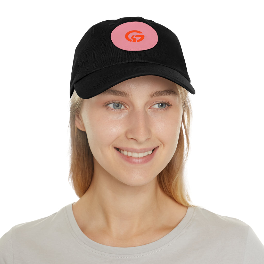 Grateful Logo — Minimal Orange Logo Baseball Cap