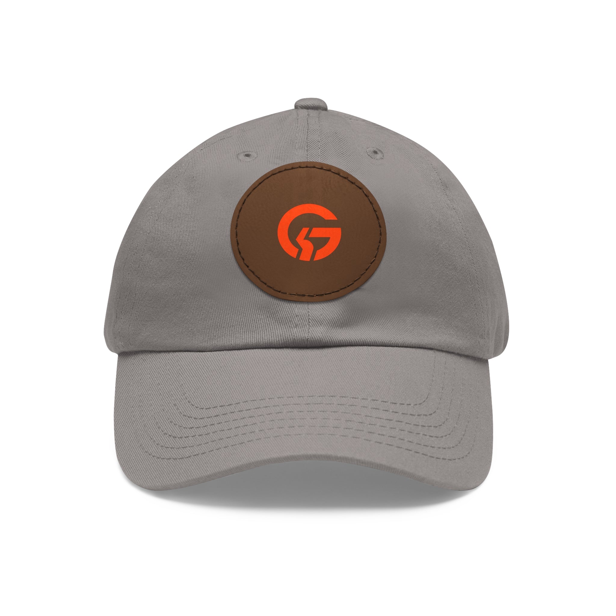 Grateful Logo — Minimal Orange Logo Baseball Cap