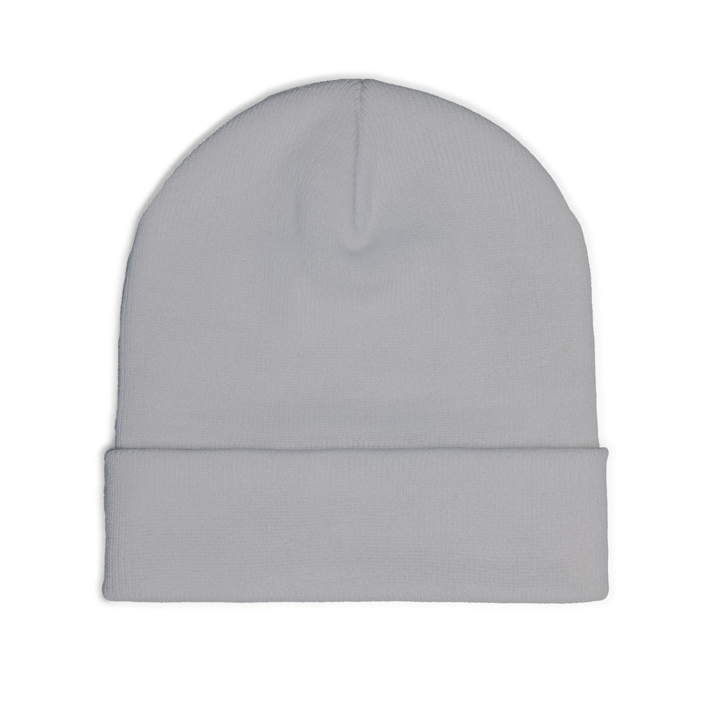 Live Grateful Embroidered Beanie — Cozy Knit Hat with Positive Message