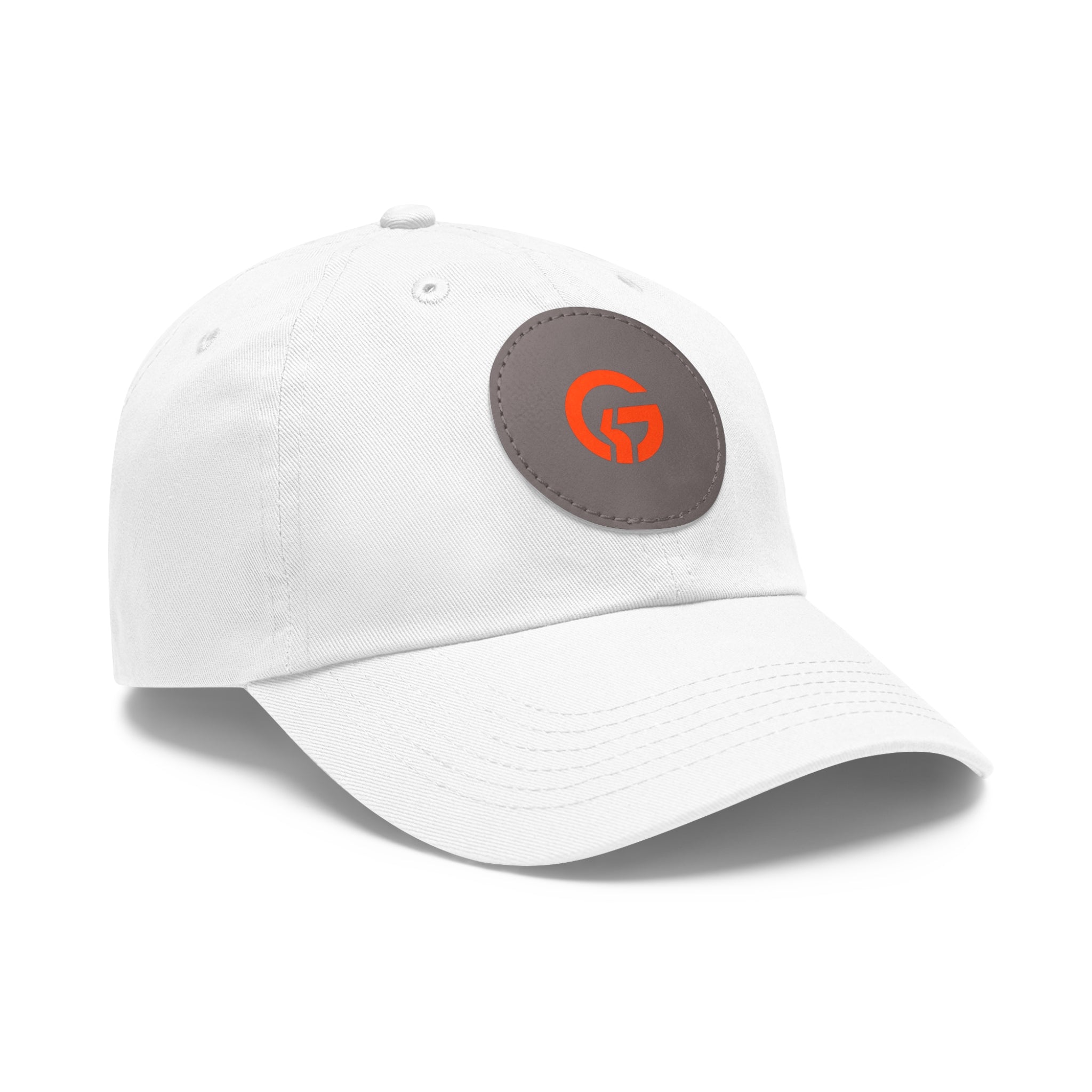 Grateful Logo — Minimal Orange Logo Baseball Cap