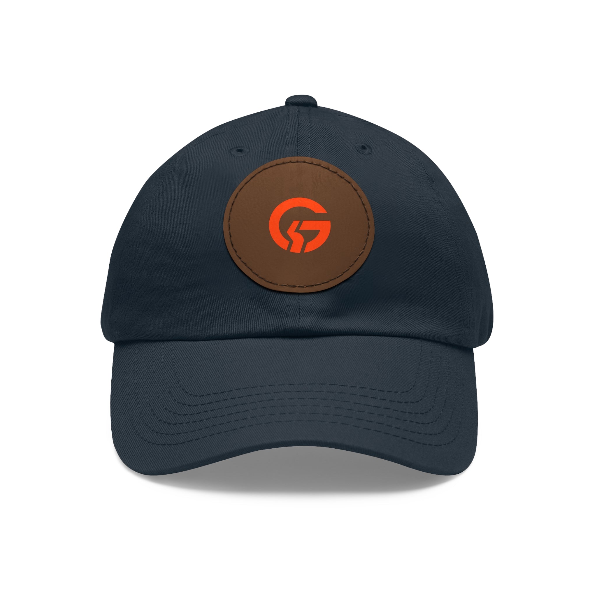 Grateful Logo — Minimal Orange Logo Baseball Cap