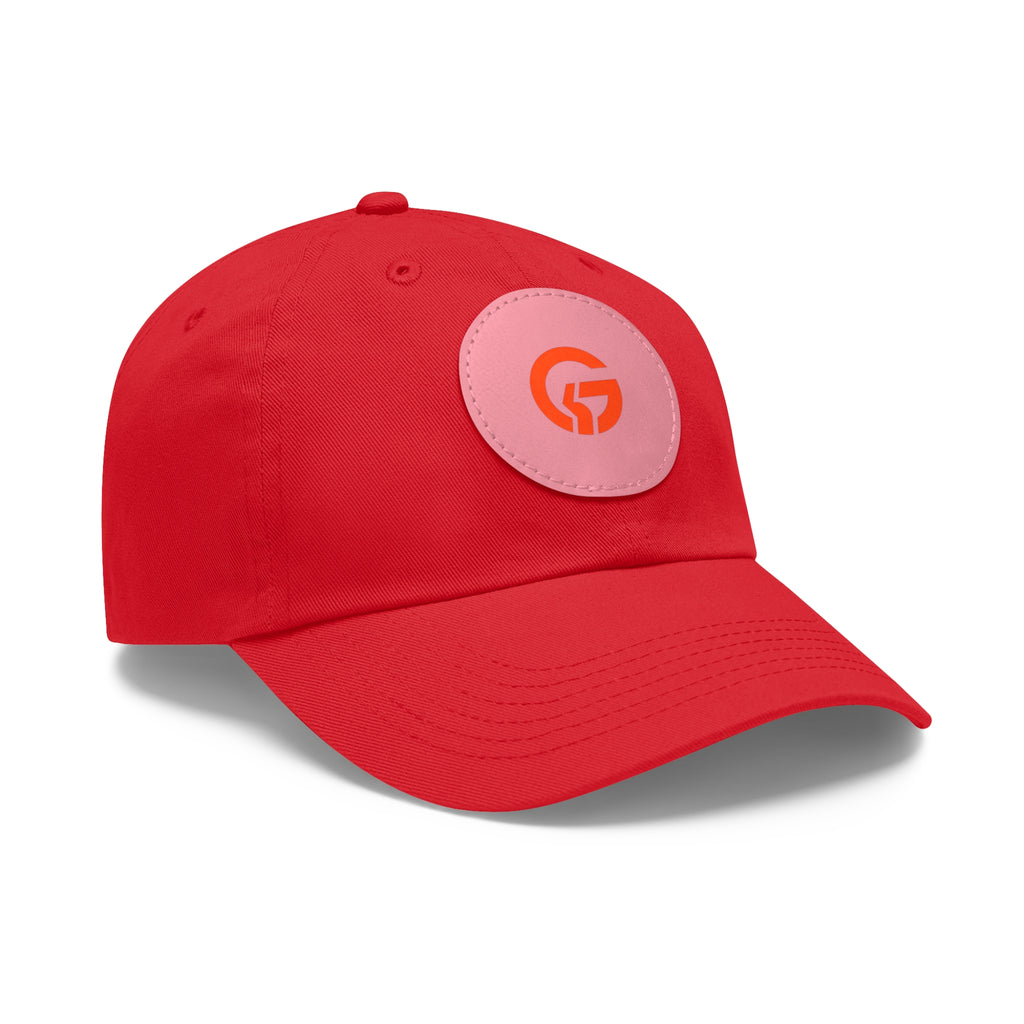 Grateful Logo — Minimal Orange Logo Baseball Cap