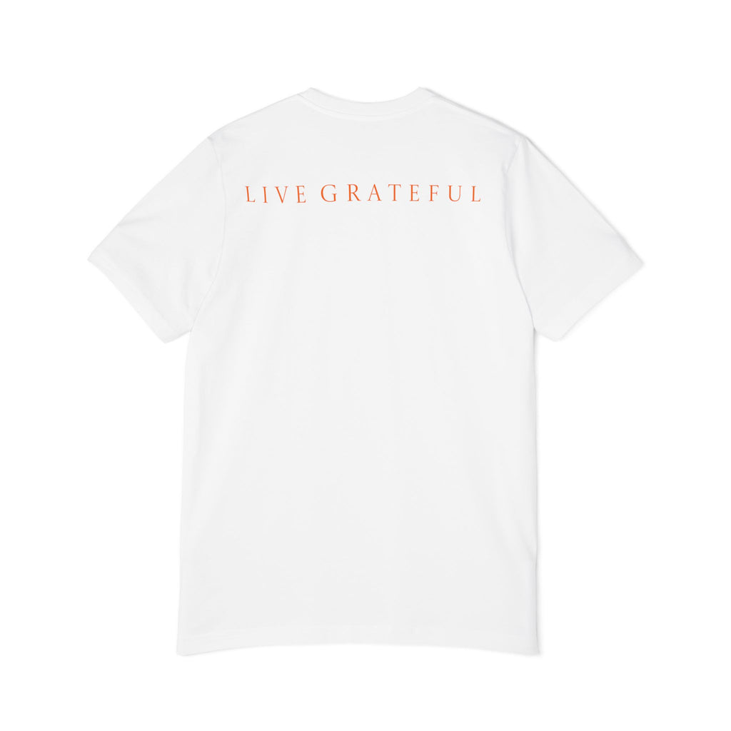 Patriotic Military Emblems T-Shirt — "Live Grateful" USA-Made Tee