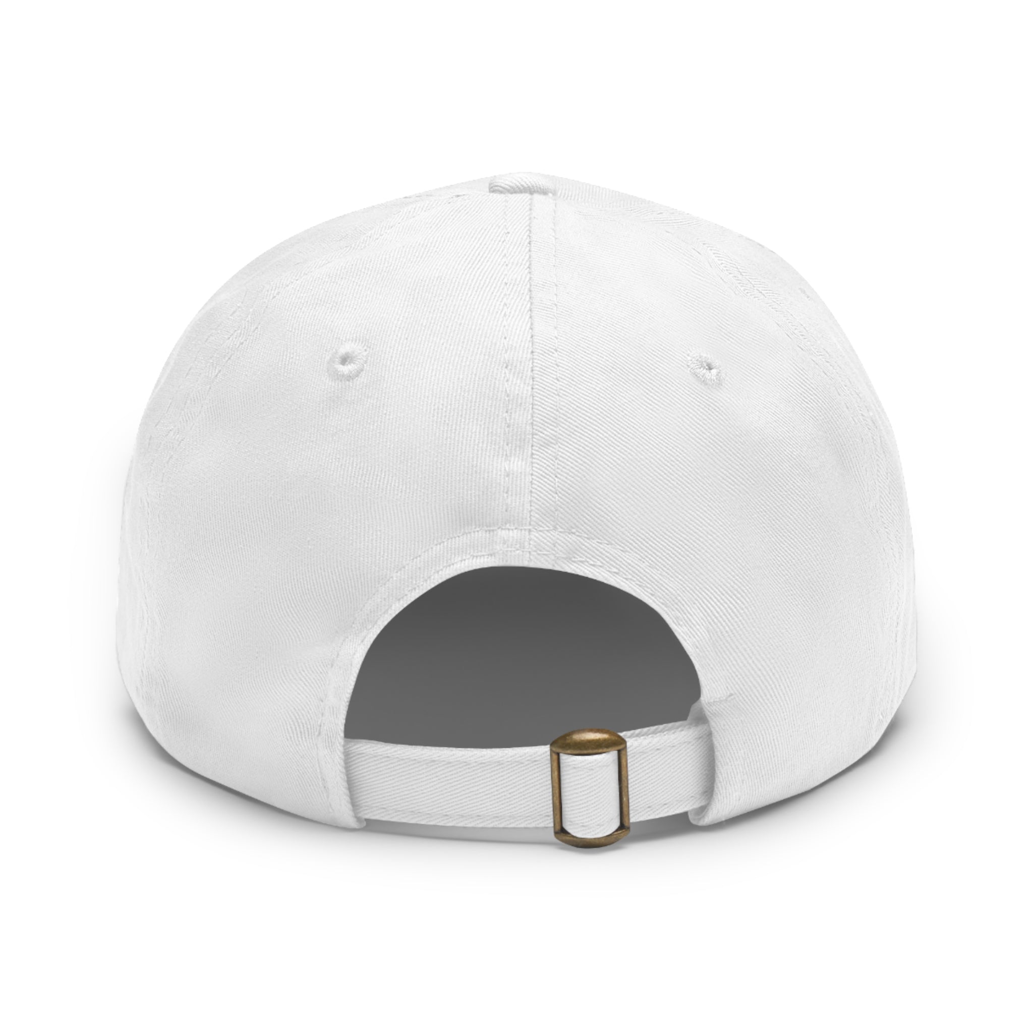Live Grateful Leather Patch Hat — Casual Unisex Cotton Baseball Cap