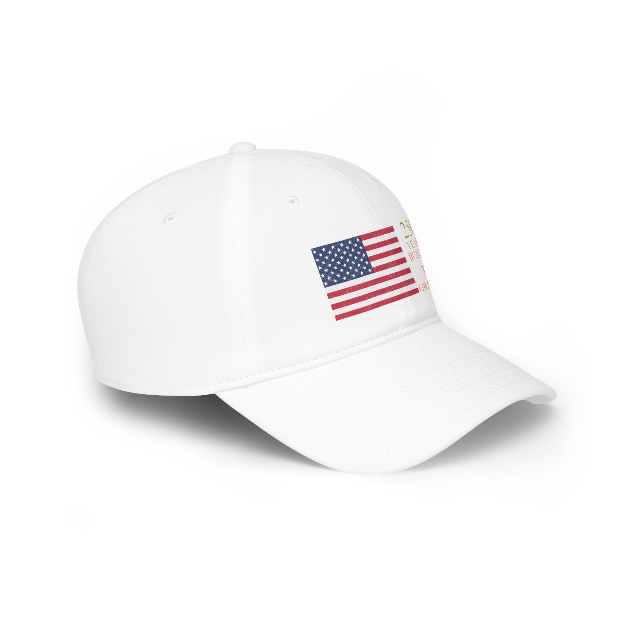 American Flag 250th Anniversary Low Profile Baseball Cap