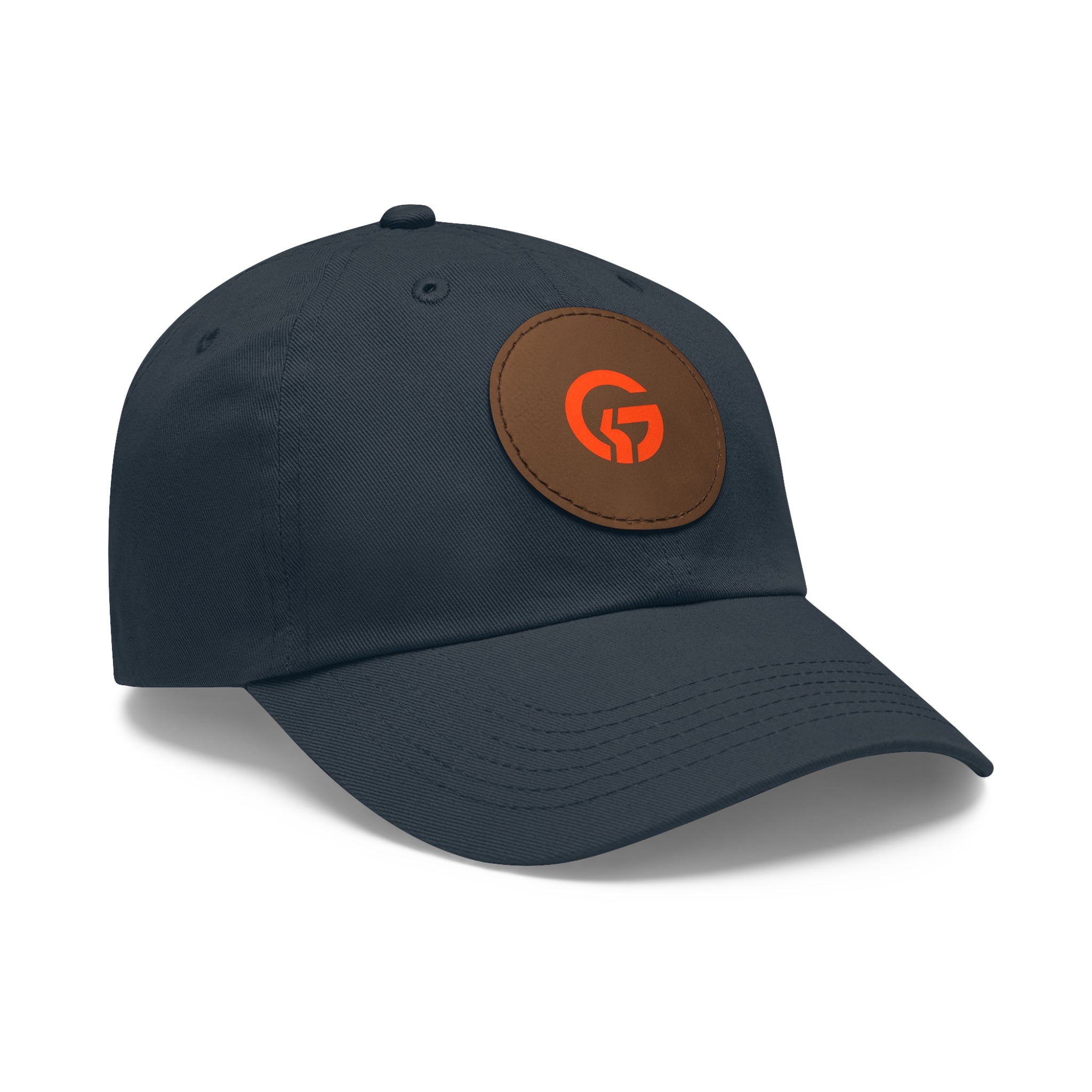 Grateful Logo — Minimal Orange Logo Baseball Cap