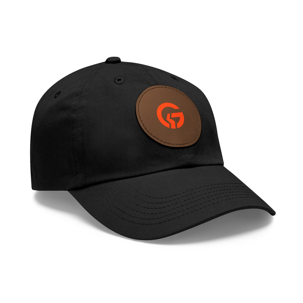 Grateful Logo — Minimal Orange Logo Baseball Cap