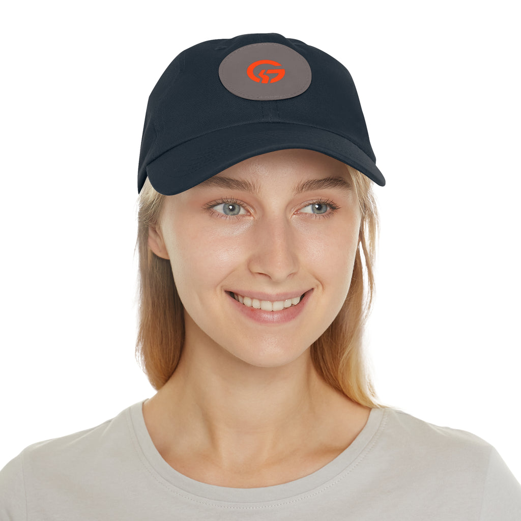 Grateful Logo — Minimal Orange Logo Baseball Cap
