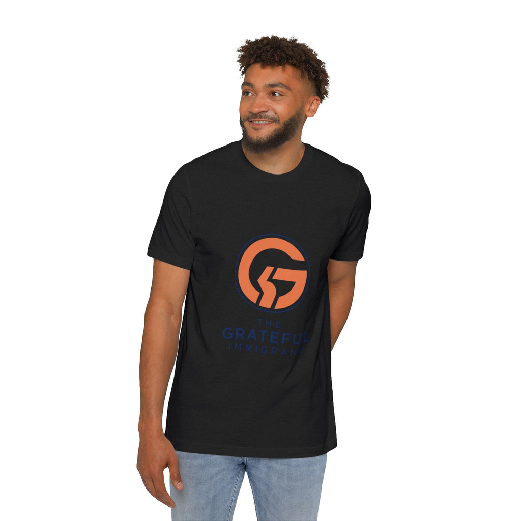 Grateful Immigrant Logo T-Shirt — “Live Grateful” Graphic Tee
