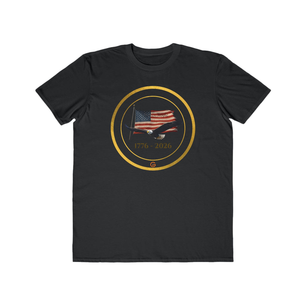 Grateful Seal Tee — 1776-2026 Patriotic Men's T-Shirt