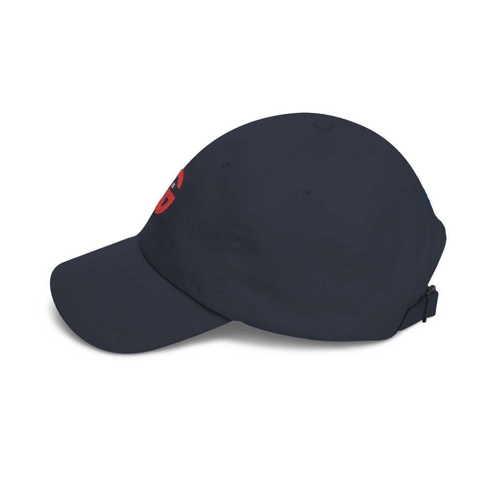 Grateful Logo - Minimal Red G Logo Hat with 'USA' Embroidery