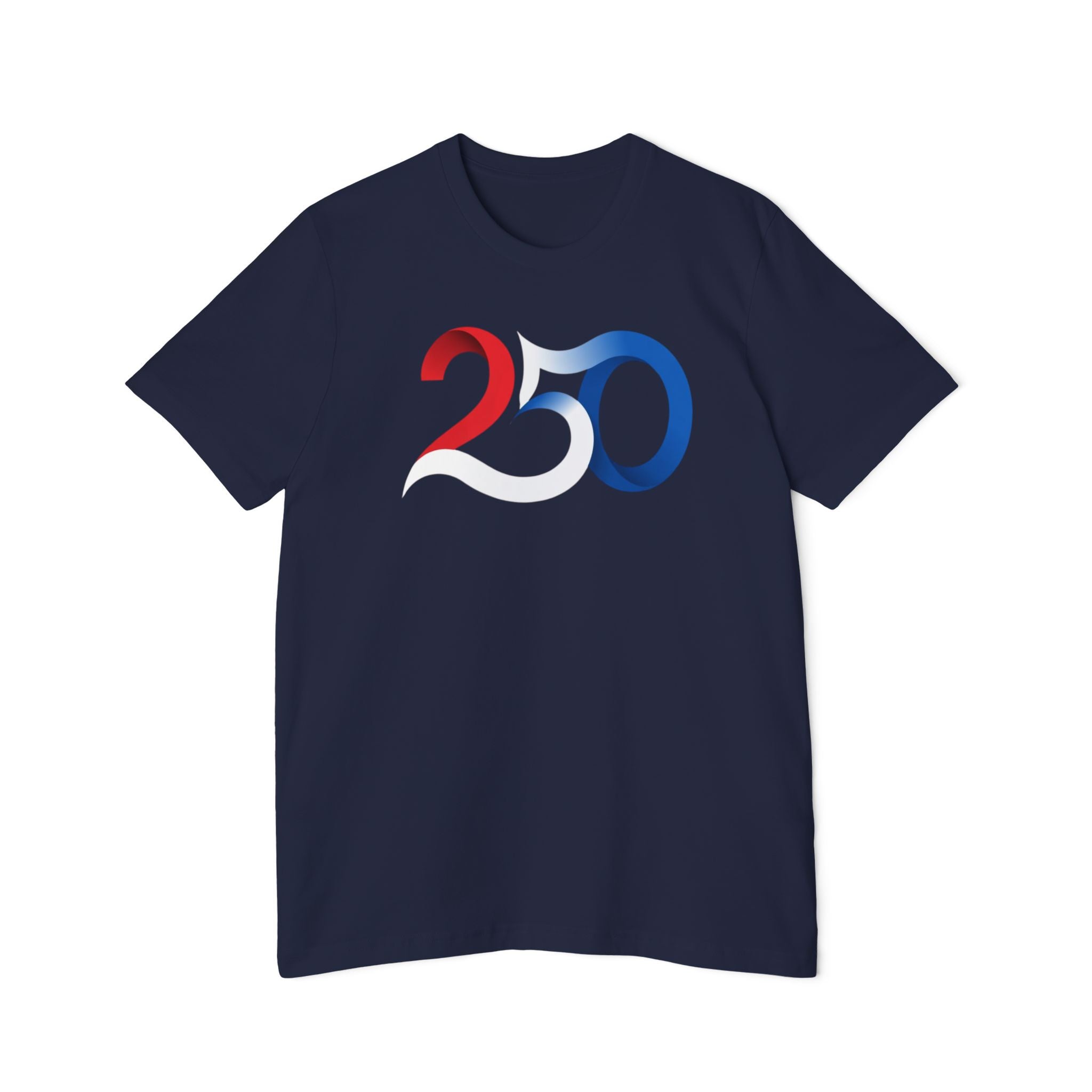 Patriotic '250' Graphic Tee — Live Grateful Back Print