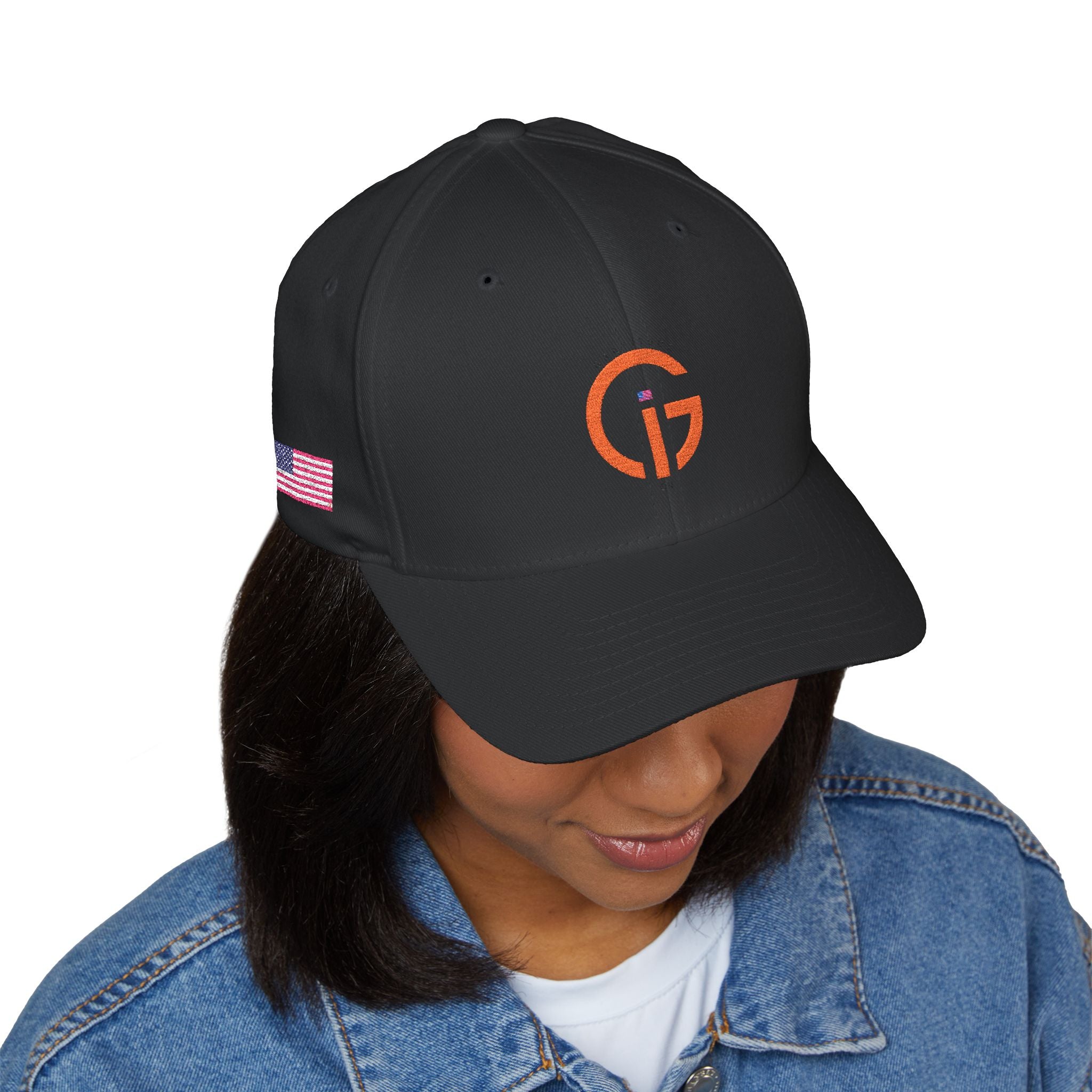 Copy of Embroidered 'Grateful G 250' Logo Cap — Structured Closed-Back Hat