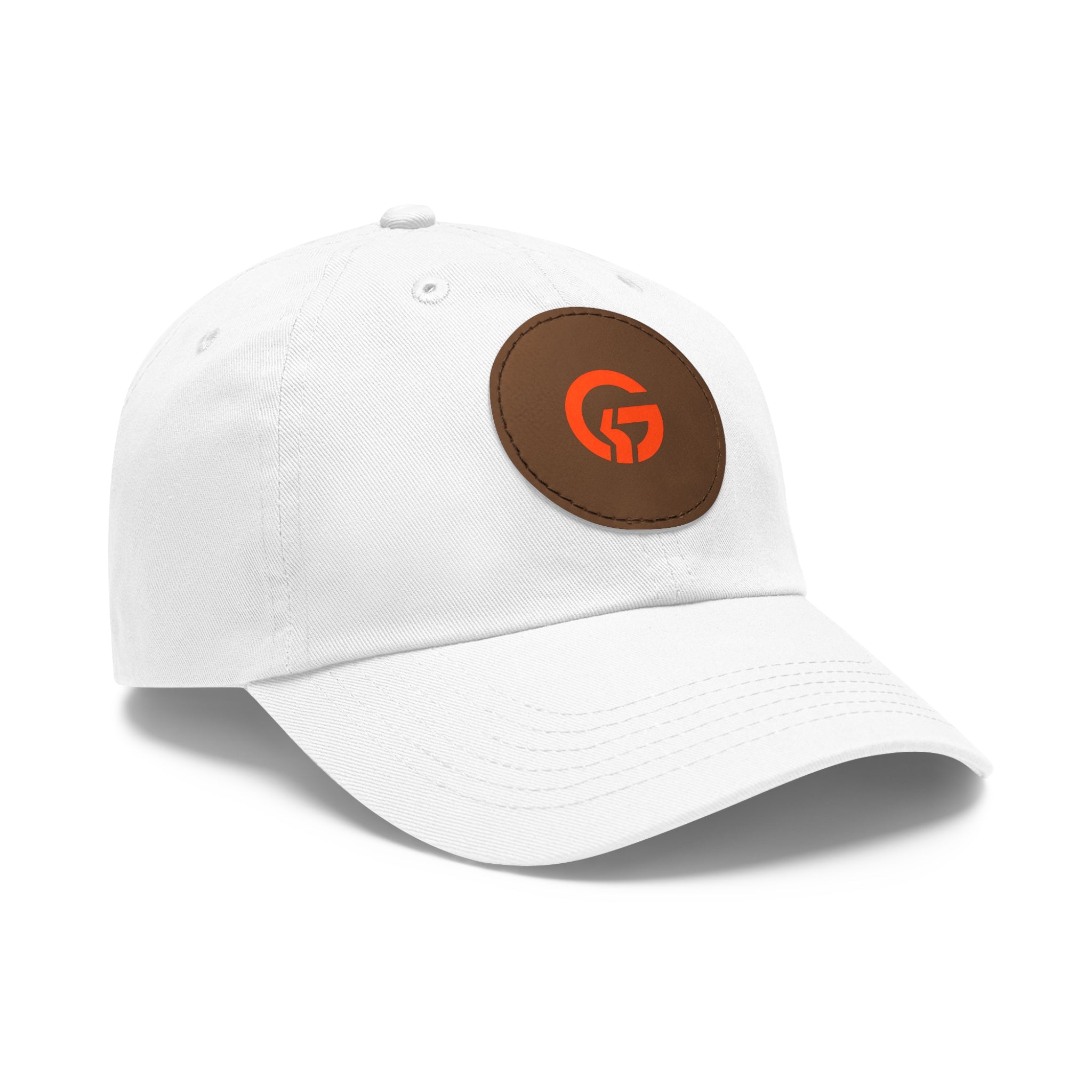 Grateful Logo — Minimal Orange Logo Baseball Cap