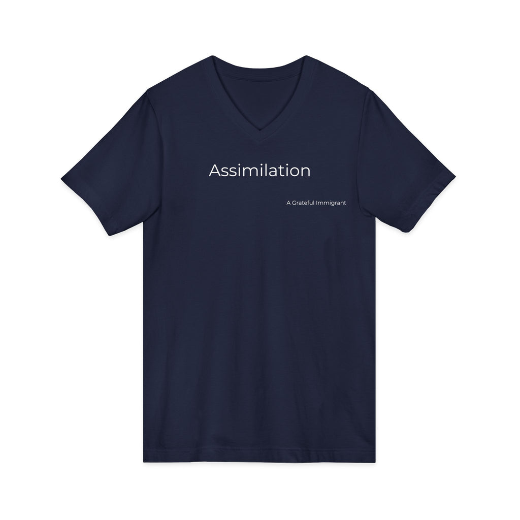 Unisex Jersey Short Sleeve V-Neck Tee