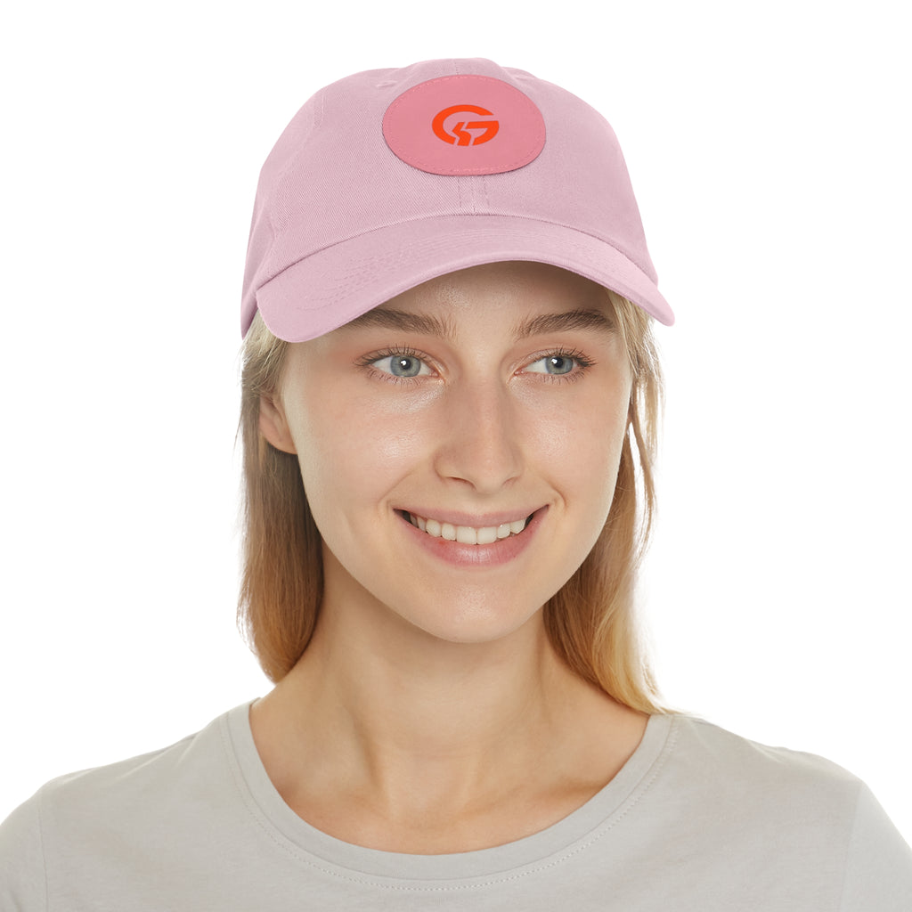 Grateful Logo — Minimal Orange Logo Baseball Cap