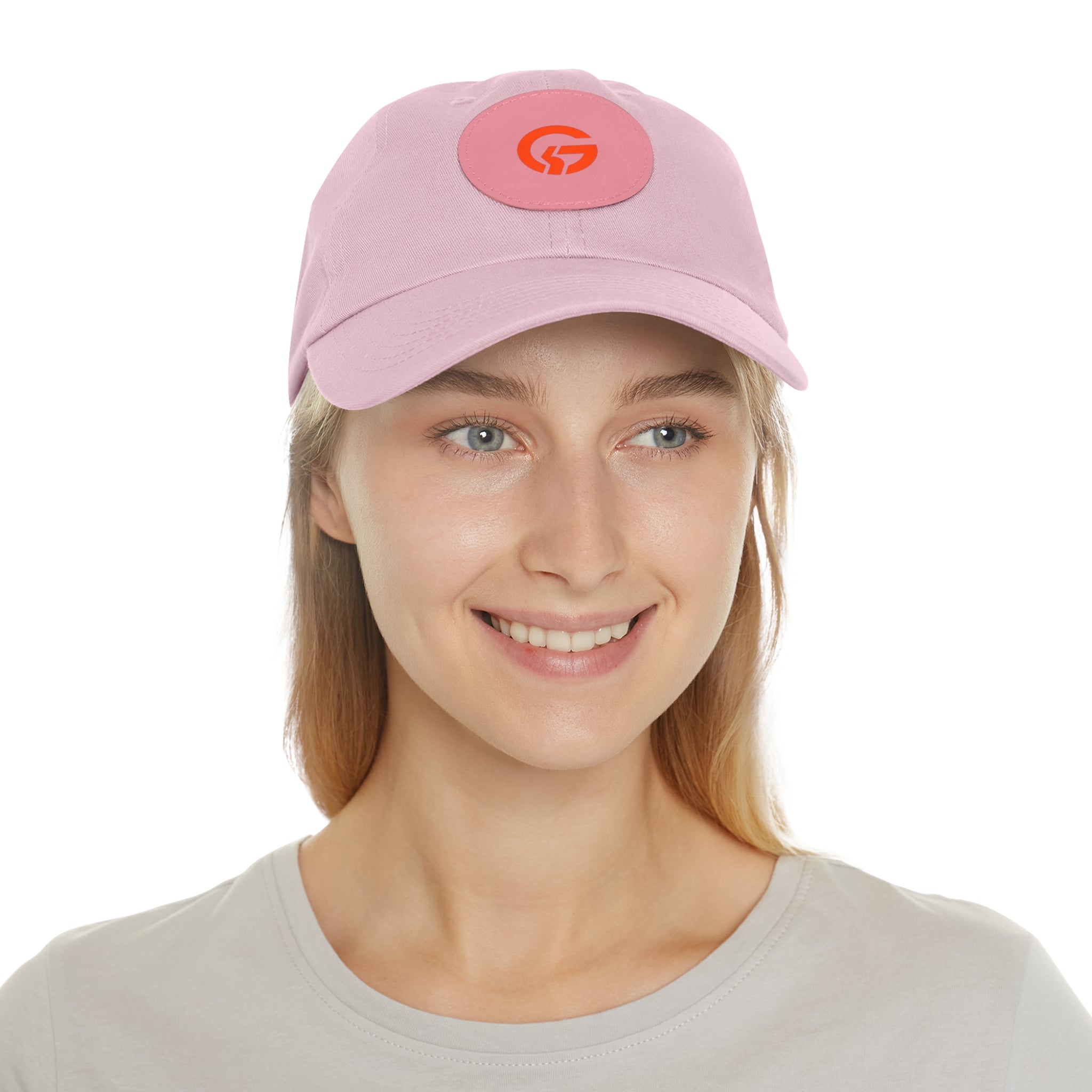 Grateful Logo — Minimal Orange Logo Baseball Cap