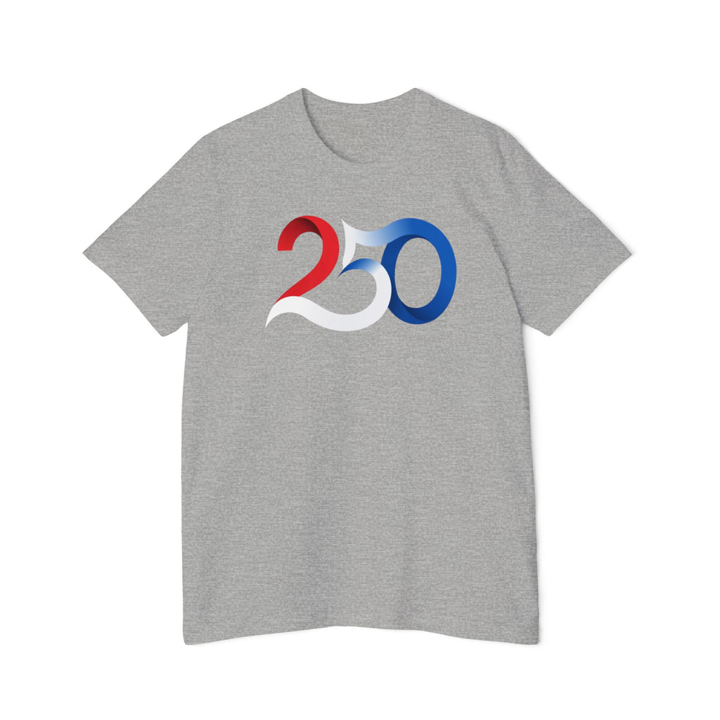 Patriotic '250' Graphic Tee — Live Grateful Back Print
