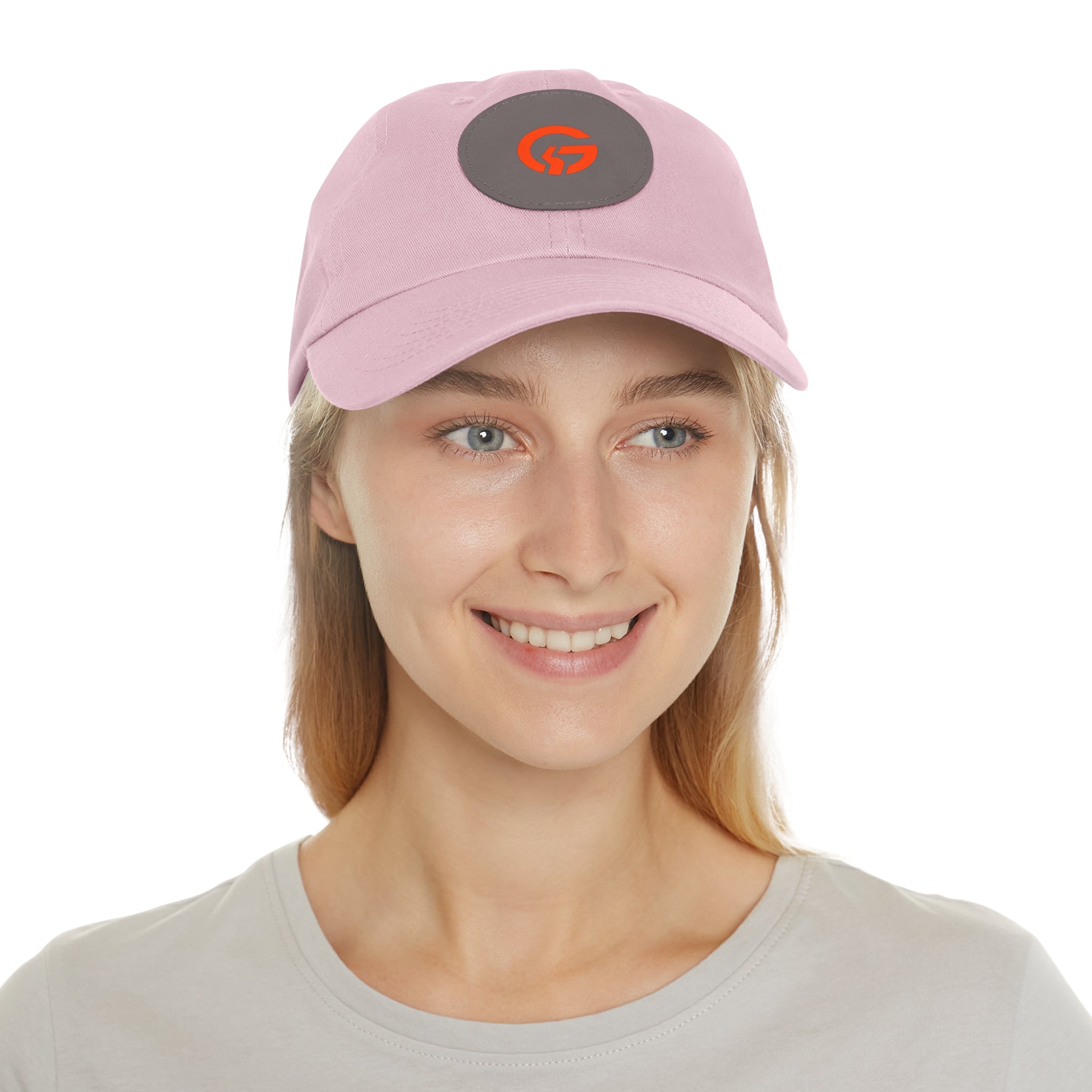 Grateful Logo — Minimal Orange Logo Baseball Cap