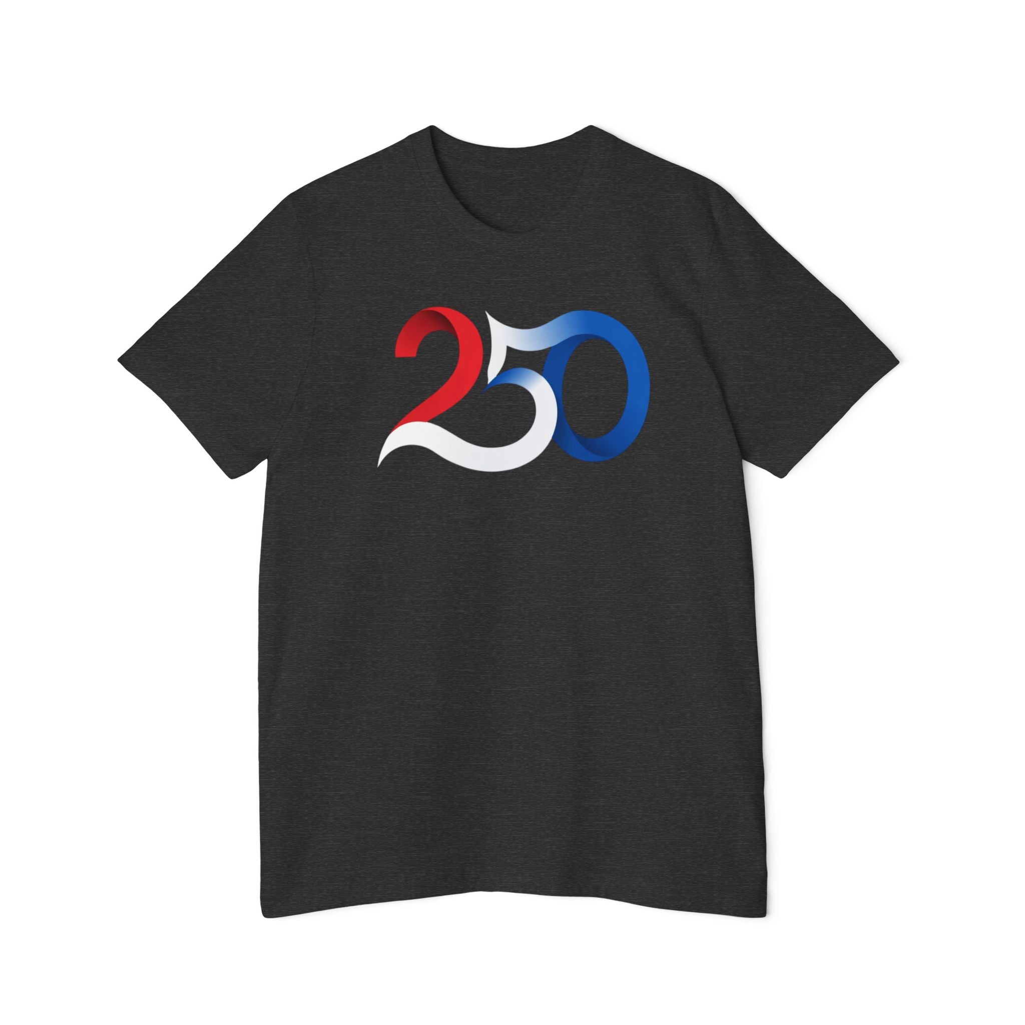 Patriotic '250' Graphic Tee — Live Grateful Back Print