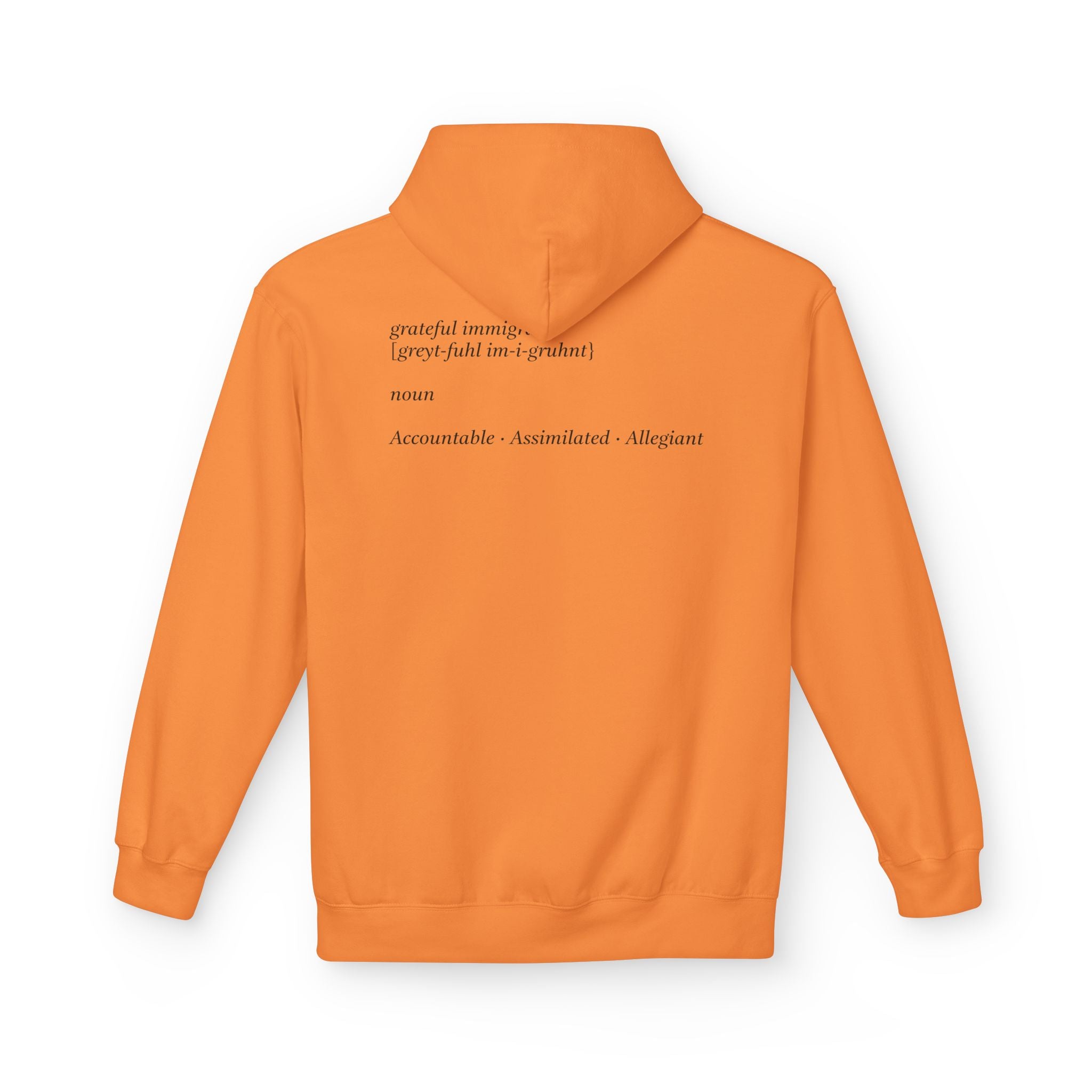 Hoodie — American Gratitude Graphic Pullover