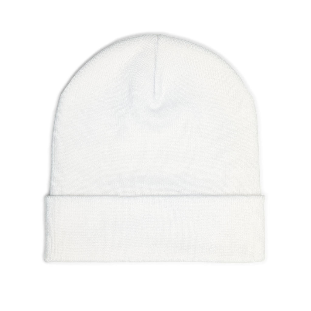 Live Grateful Embroidered Beanie — Cozy Knit Hat with Positive Message