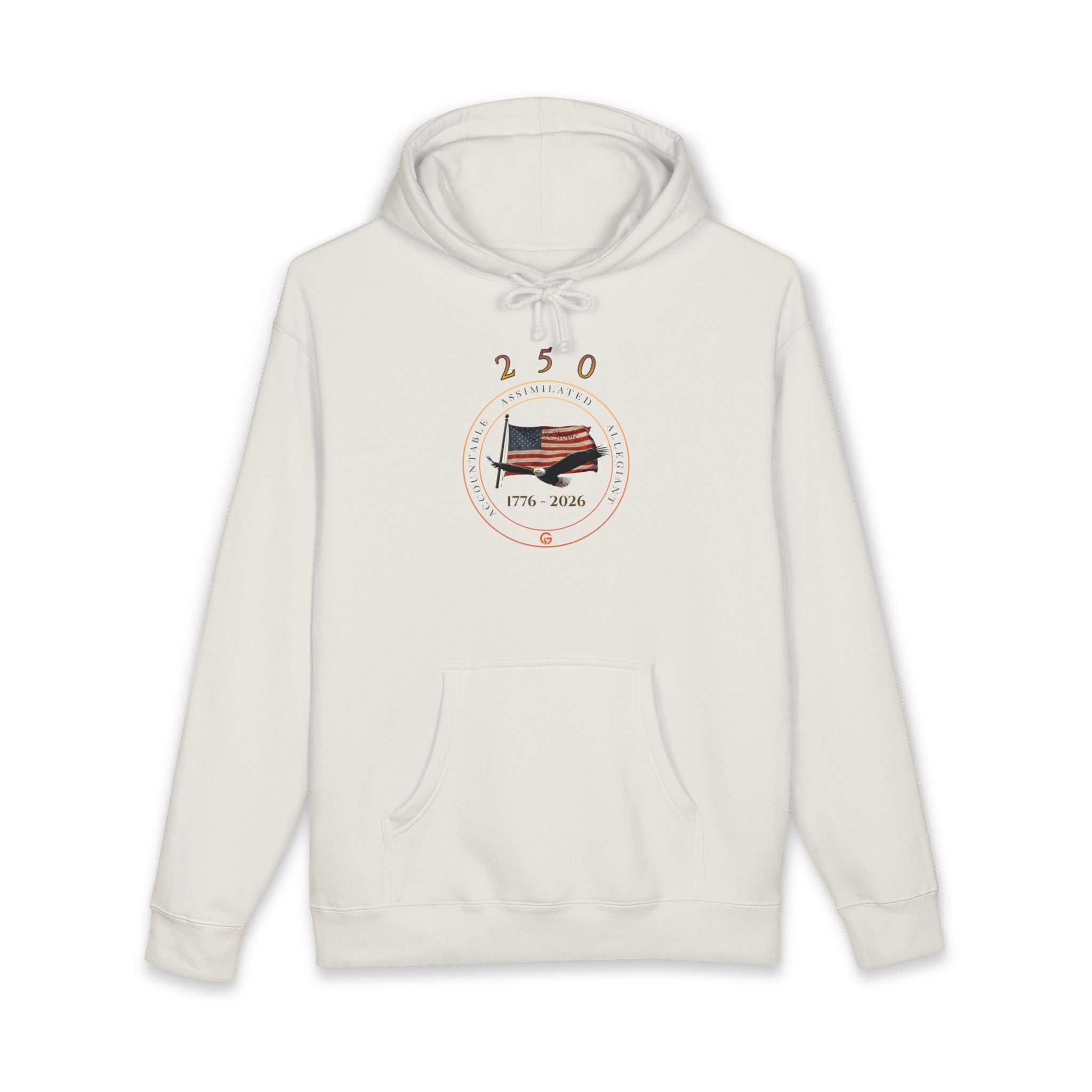 250 Grateful Years  Heavy Premium American Grateful Hoodie